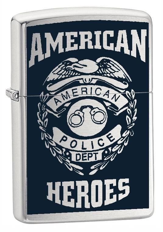 Zippo American Hero Police 25204 Feuerzeug