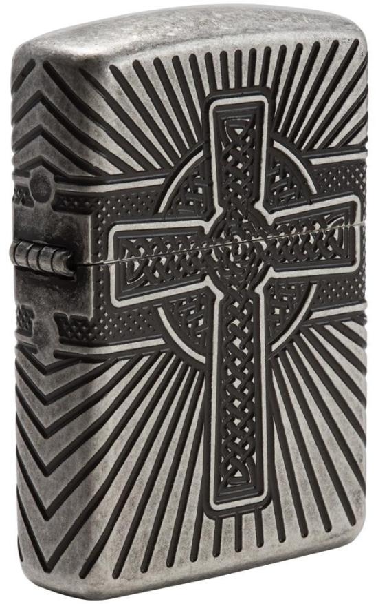  Zippo Celtic Cross 29667 Feuerzeug