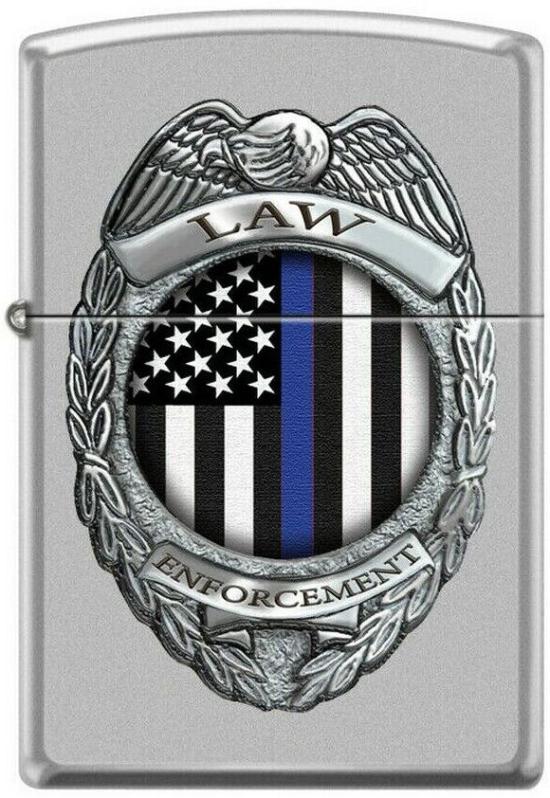  Zippo Police Badge 0764 Feuerzeug