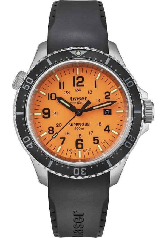  Traser P67 SuperSub Orange 109380 Uhren