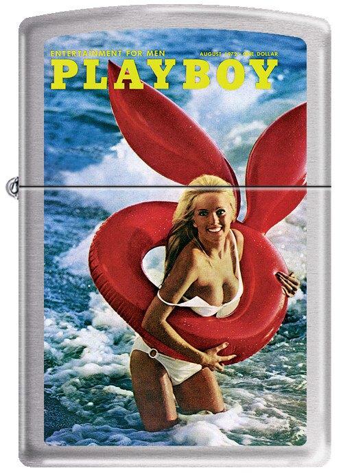 Zippo Playboy Cover 1972 August 1196 Feuerzeug