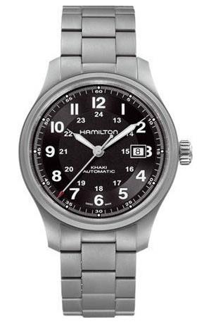  Hamilton Field Titanium Auto H70565133  Uhren