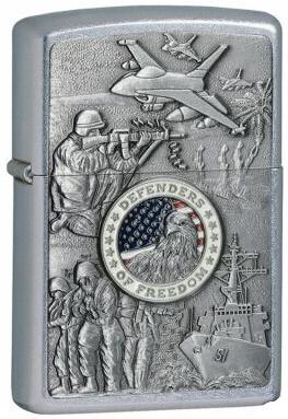 Zippo Joined Forces Emblem 24457 Feuerzeug