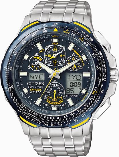 Citizen JY0050-55L Blue Angels Radiocontrolled Uhren