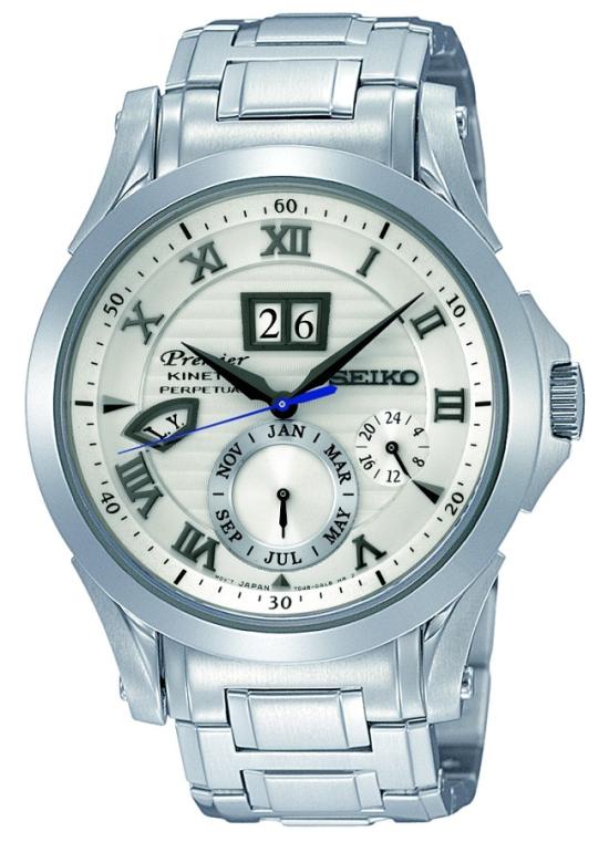 Seiko SNP057P1 Premier Kinetic Perpetual Uhren