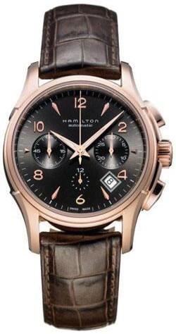 Hamilton JazzMaster Auto Chrono Pink Gold H32646595 Uhren
