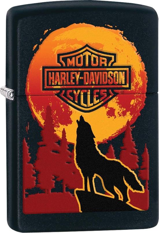 Zippo Harley Davidson Wolf 7767 Feuerzeug