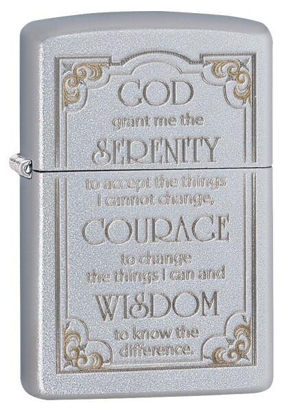 Zippo Serenity Prayer 28458 Feuerzeug