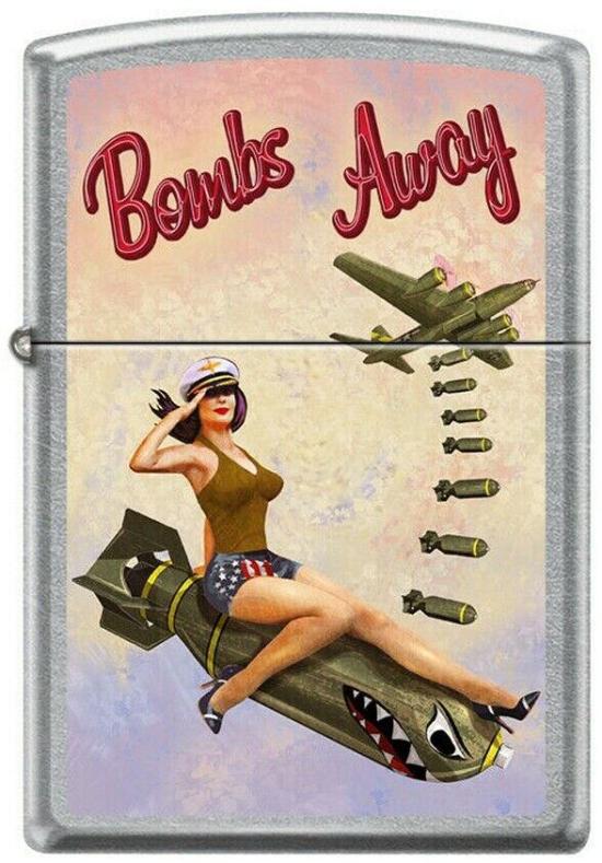  Zippo Bombs Away Girl 1381 Feuerzeug