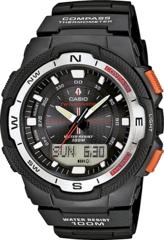 CASIO Twin Sensor SGW-500H-1B  Uhren