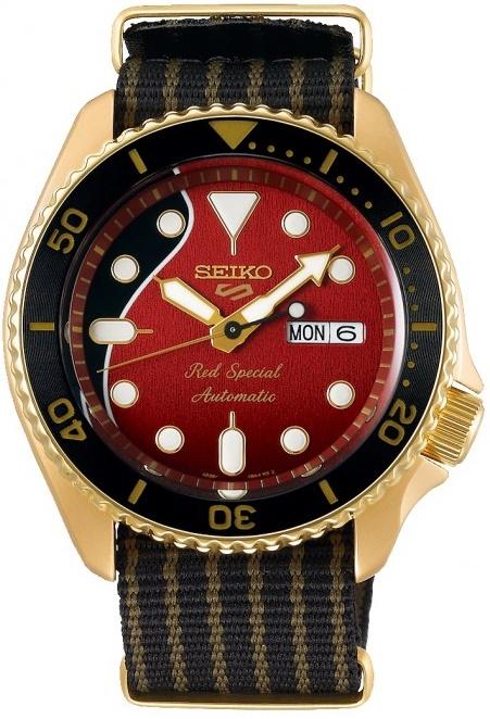  Seiko SRPH80K1 5 Sports Automatic Brian May Red Special Limited Edition 12 500 pcs uhren