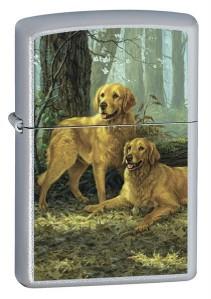 Zippo LP - Two Golden Retrievers 20259 Feuerzeug