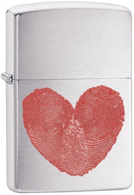 Zippo Heart Thumbprints 29068 Feuerzeug