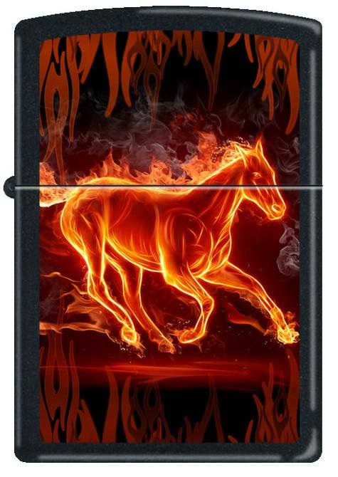 Zippo Horse Flaming 26382 Feuerzeug