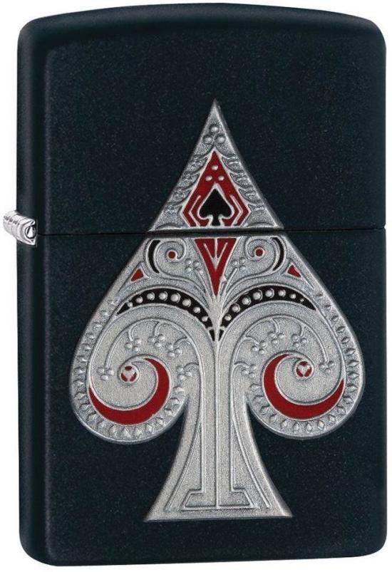 Zippo 29491 Spade Emblem Feuerzeug