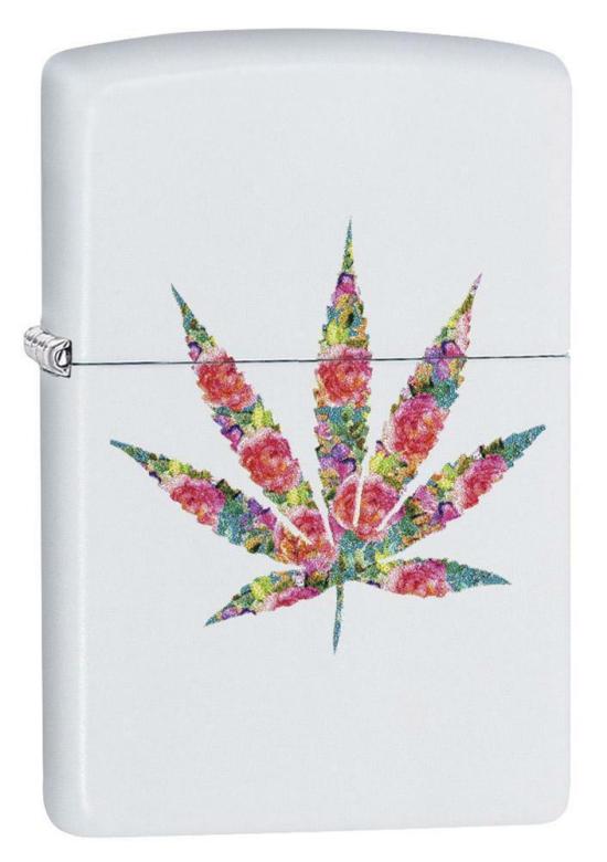  Zippo Cannabis Floral Weed 29730 Feuerzeug