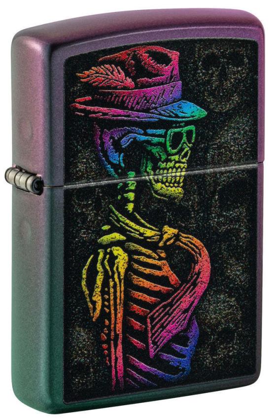  Zippo Colorful Skull Iridescent 48192 feuerzeug