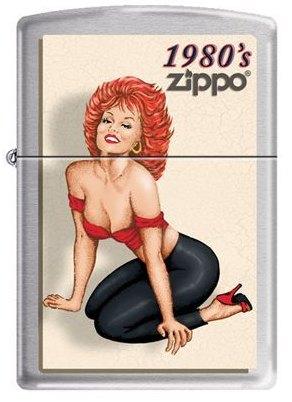Zippo 1980 Pin-Up Girl 8727 Feuerzeug