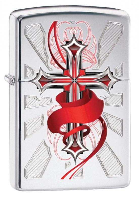 Zippo Cross With Wings 22842 Feuerzeug