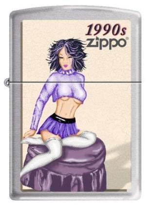 Zippo Pin Up 1990 3484 Feuerzeug