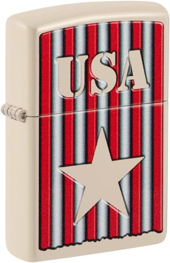  Zippo Americana Flat Sand Design 48204 feuerzeug