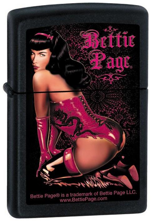 Zippo Bettie Page 7272 Feuerzeug