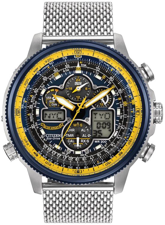 Citizen JY8031-56L Blue Angels Radiocontrolled Uhren