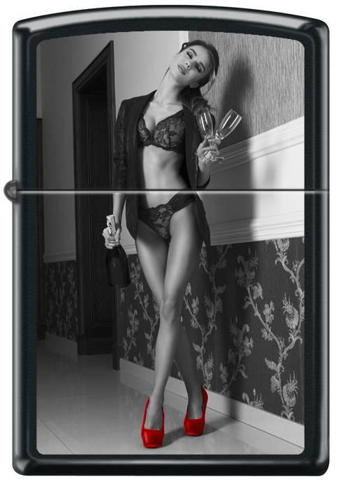 Zippo Red Shoe Girl 3649 Feuerzeug