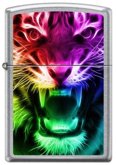 Zippo Rainbow Tiger 0584 Feuerzeug