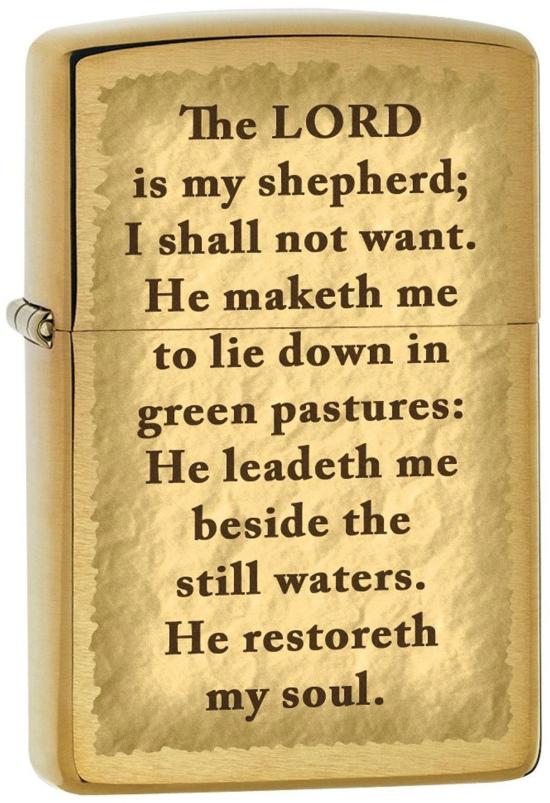 Zippo The Lord is my Shepherd 1545 Feuerzeug