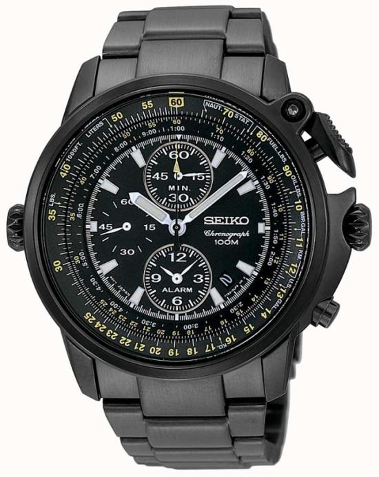 Seiko SNAB69P1 Pilot Chronograph Uhren