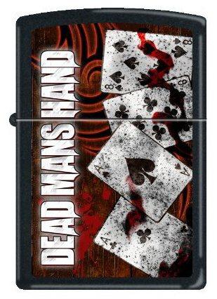 Zippo Dead Mans Hand 1476 Feuerzeug