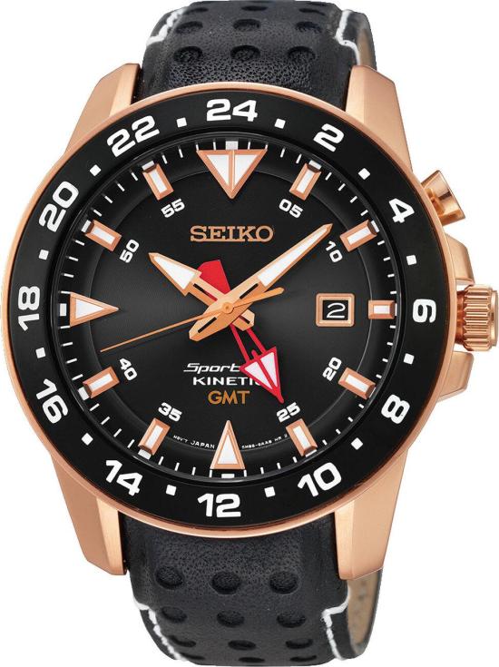 Seiko SUN028P1 Sportura GMT Kinetic Uhren