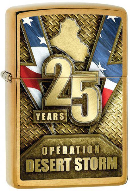 Zippo 25th Anniversary Desert Storm 29177 Feuerzeug