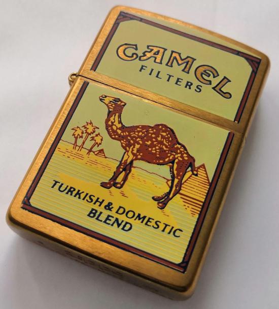  Zippo Camel Turkish Domestic Blend Brass Feuerzeug
