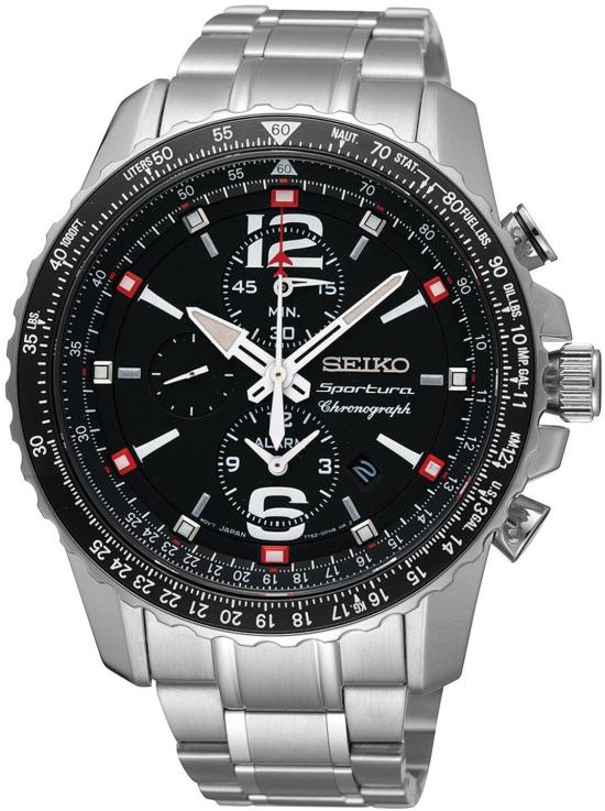 Seiko SNAE95P1 Sportura Chrono  Uhren