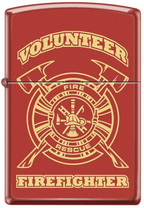  Zippo Volunteer Firefighters 0796 Feuerzeug