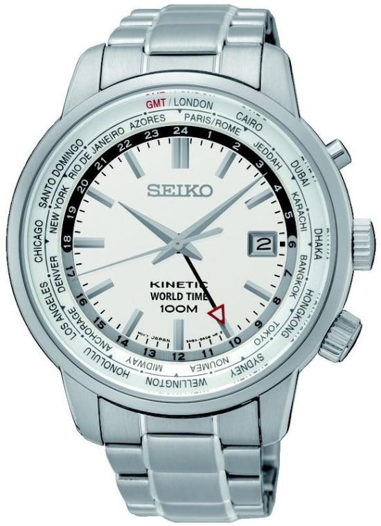 Seiko SUN067P1 Kinetic Worldtime Uhren