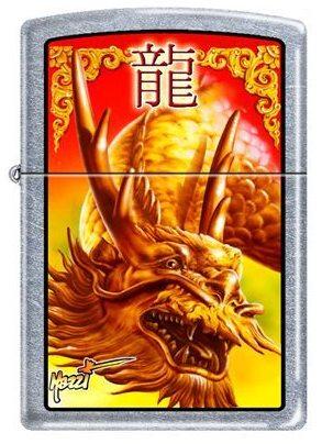 Zippo Mazzi - Golden Dragon 7389 Feuerzeug