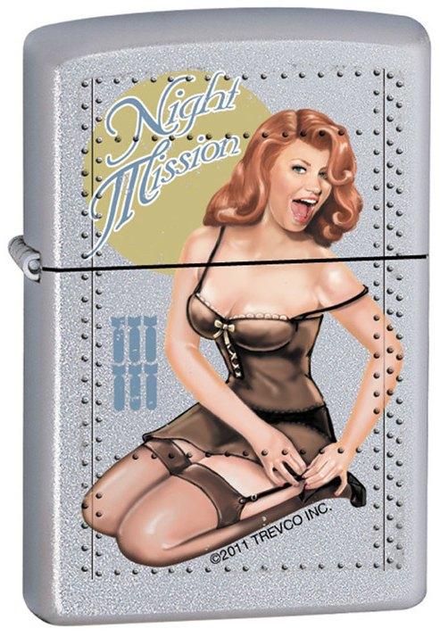 Zippo Trevco Night Mission - Pinup Girl 7286 Feuerzeug