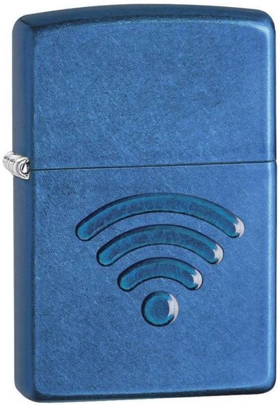  Zippo WiFi Stamp 29716 Feuerzeug