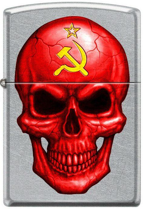  Zippo Russian Skull 1560 Feuerzeug