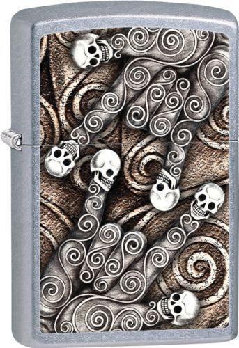 Zippo Skull Scroll Hand 28869 Feuerzeug