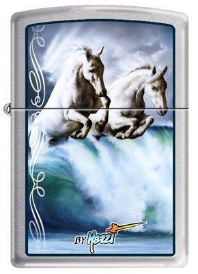 Zippo Mazzi - Horses Waves 7388 Feuerzeug