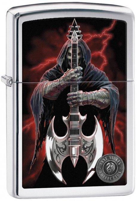 Zippo Anne Stokes Reaper Guitar 22980 Feuerzeug