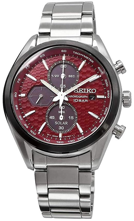  Seiko SSC771P1 Solar Chronograph Macchina Sportiva Uhren