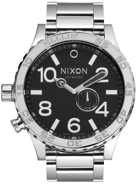  Nixon 51-30 Tide High Polish Black A057 487 Uhren