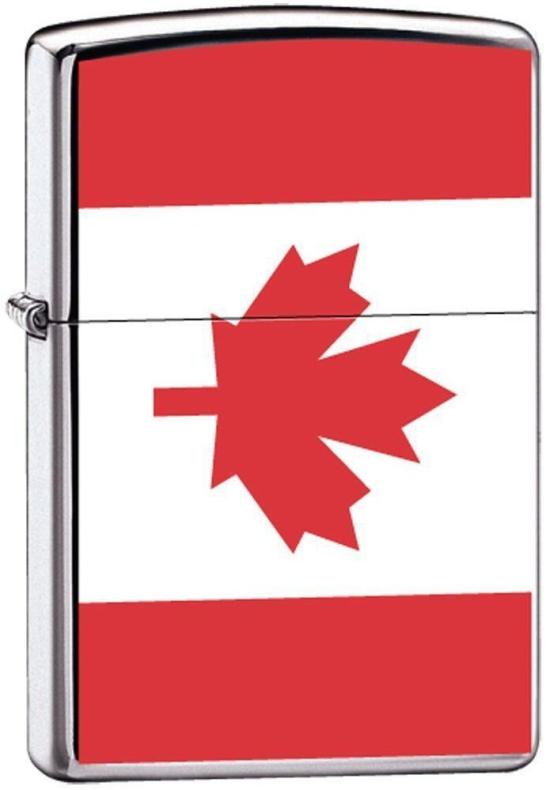 Zippo Flag Of Canada 7970 Feuerzeug