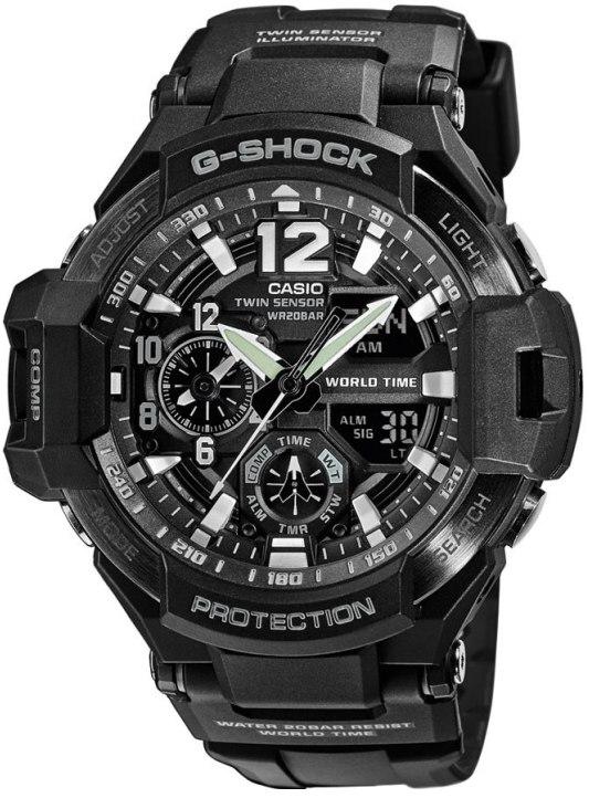  Casio G-Shock GA-1100-1A Gravity Master Uhren