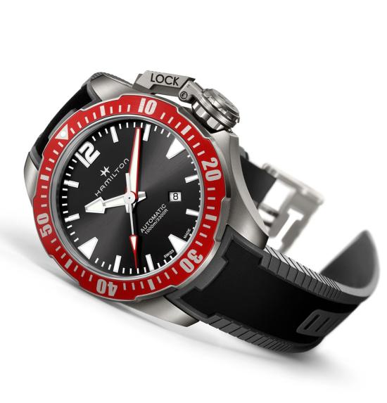  Hamilton Khaki Navy Frogman Auto H77805335 Uhren